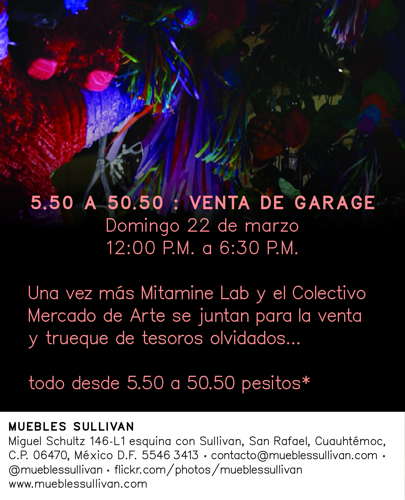 5.50 a 50.50 : venta de garage